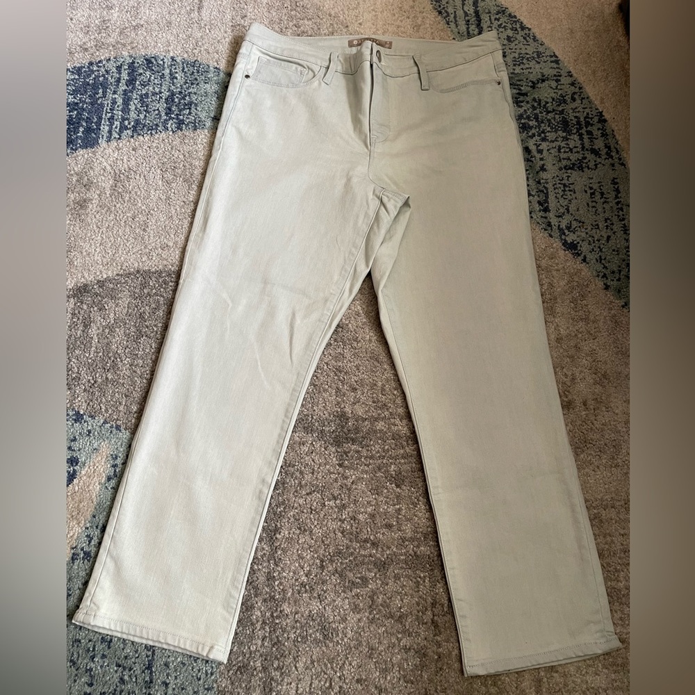 Athleta Women's Straight Leg Jeans - Ice Blue
